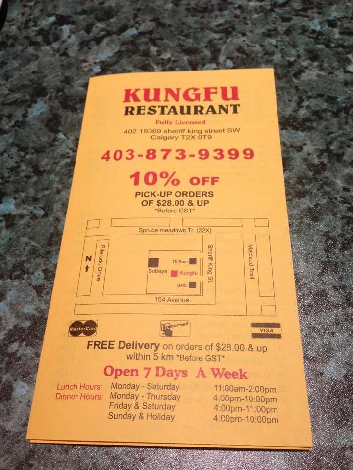 Kungfu Restaurants Ltd