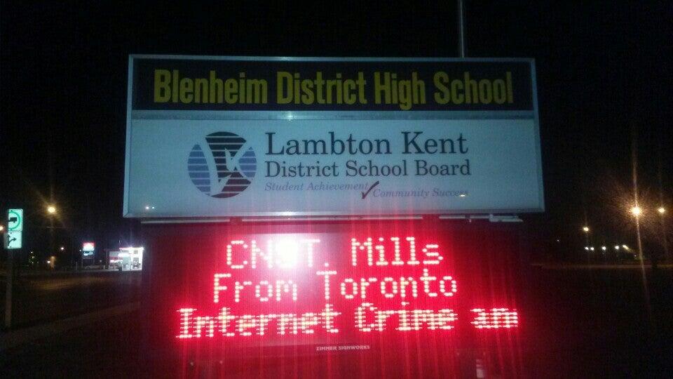 Blenheim District High School