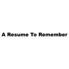 A Resume to Remember