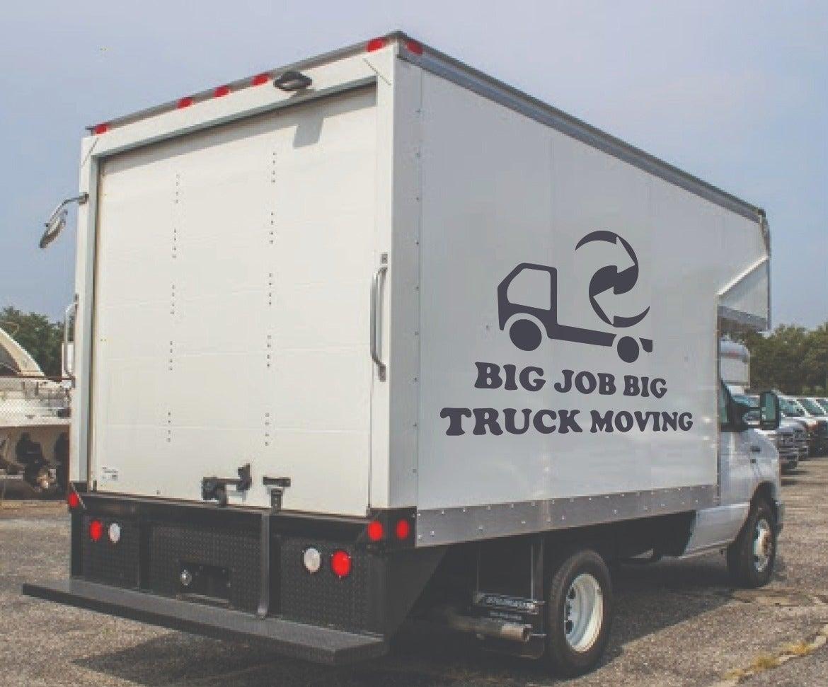 Big Job Big Trucking Moving