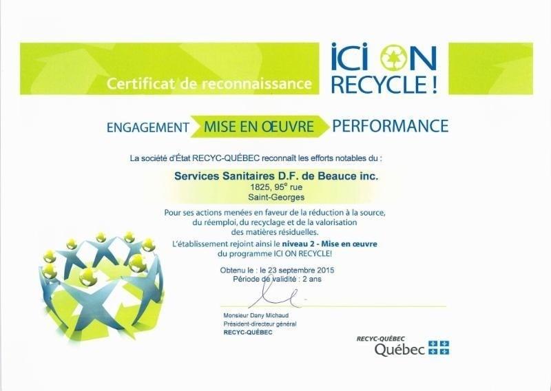 Sanitaire Fortier Beauce