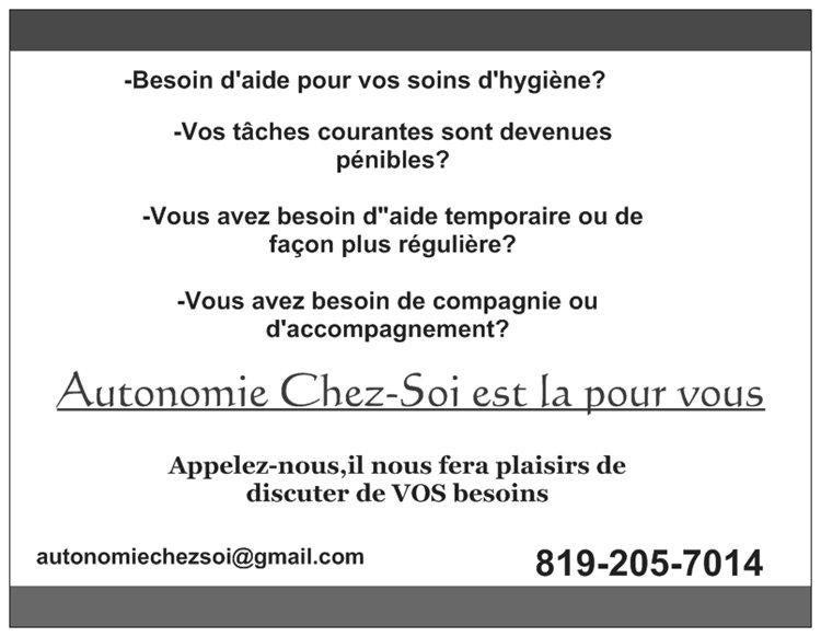 Autonomie Chez-Soi Inc