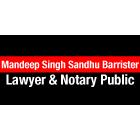 Mandeep Singh Sandhu Barrister Lawyer & Notary Public