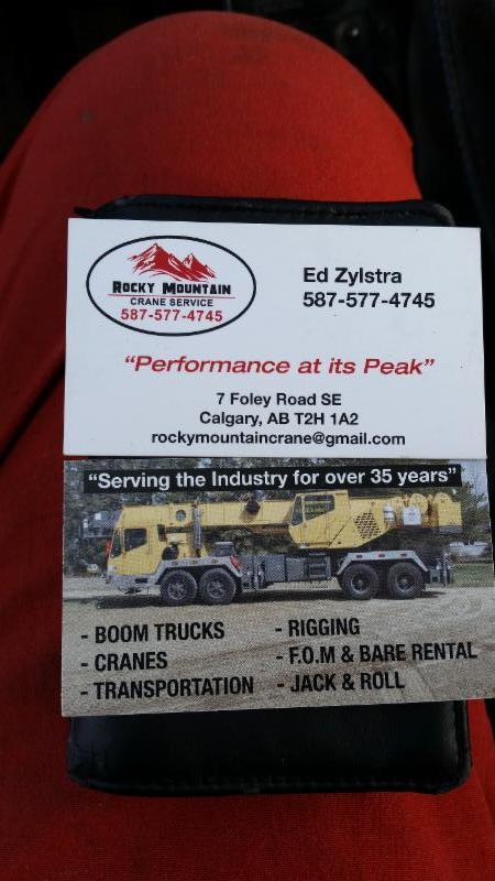 Rocky Mountain Crane Service