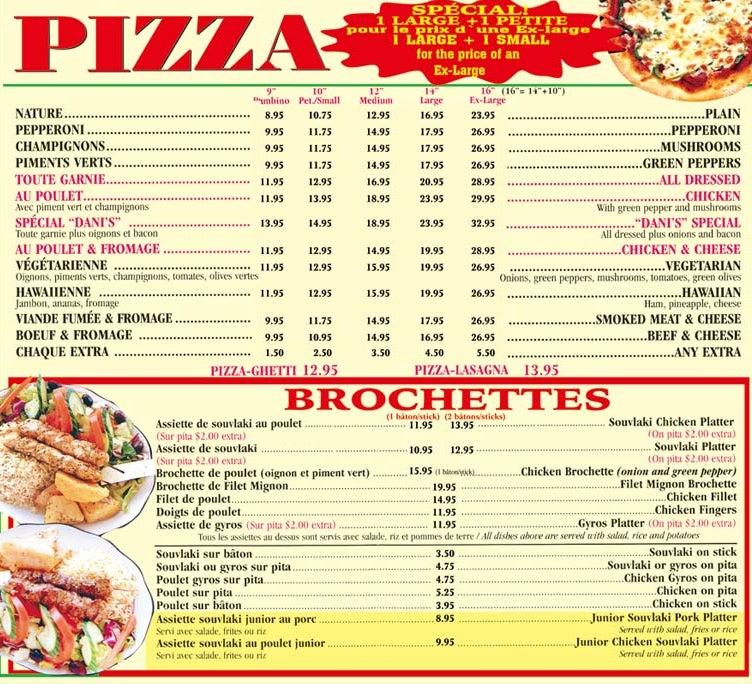 Restaurant Dani's Pizzeria