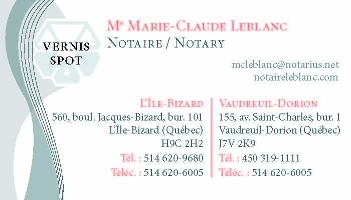 Marie-Claude Leblanc Notaire