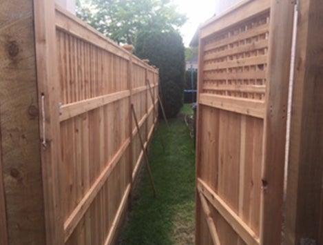 Alpha Brand Cedar Fencing