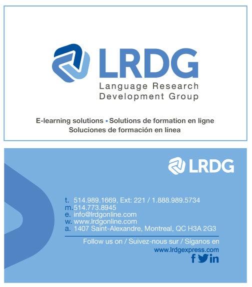 Language Research Development Group Inc