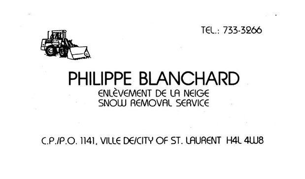 Déneigement Philippe Blanchard