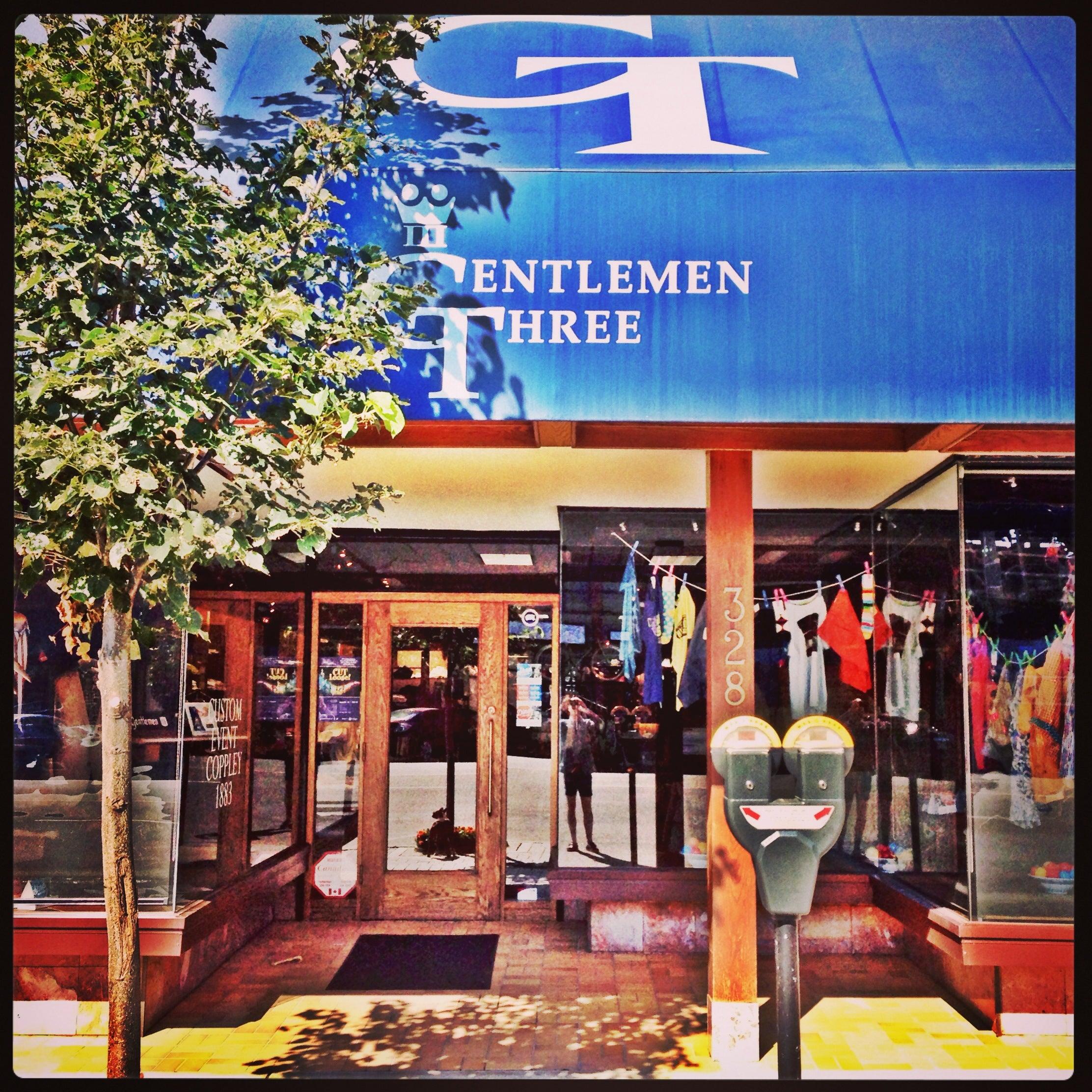 Gentlemen Three Menswear