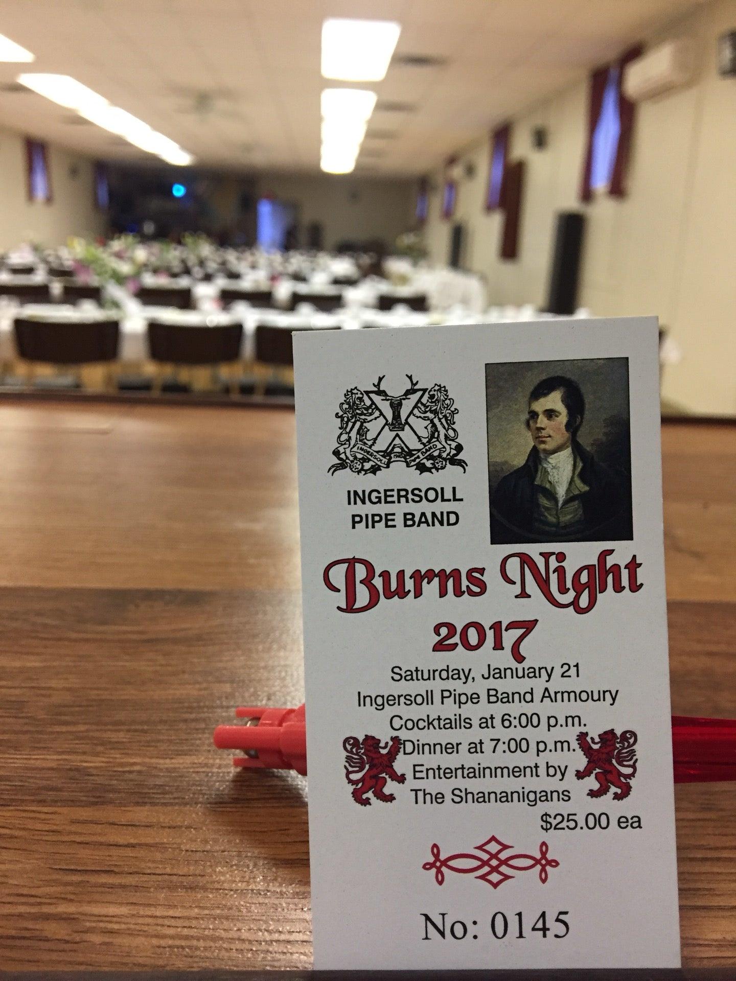 Ingersoll Pipe Band Armoury