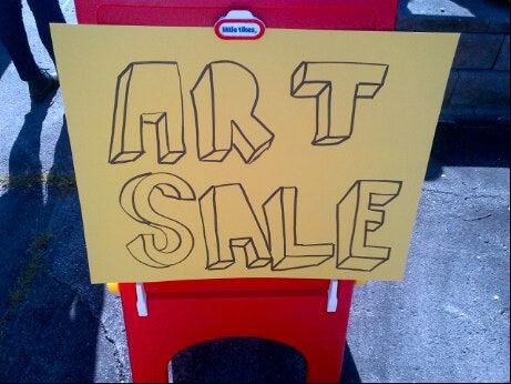 Art Yard Sale