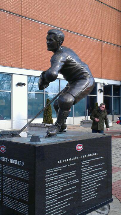 Statue de Maurice Richard