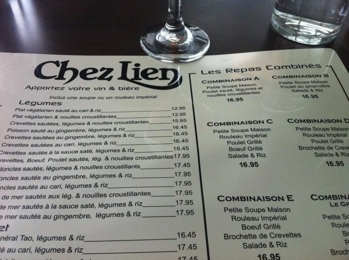 Restaurant Chez Lien