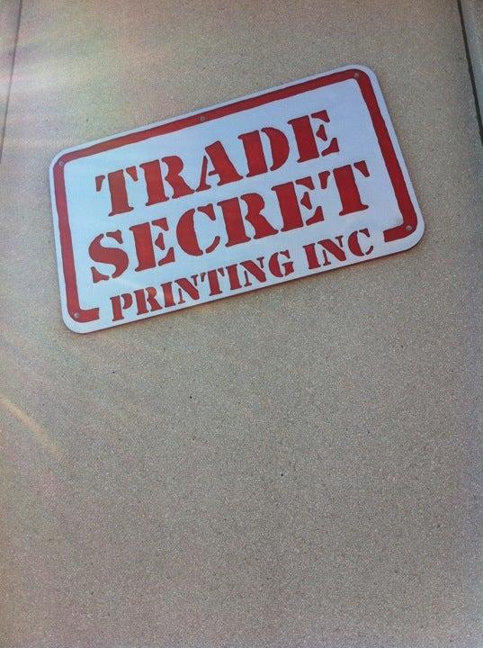 Trade Secret Printing