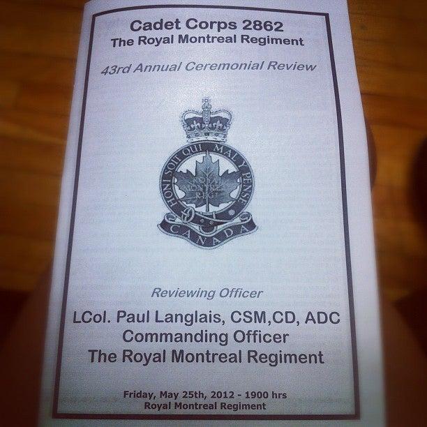 1 West Montreal Squadron - Royal Canadian Air Cadets