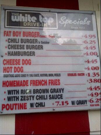 The White Top Drive In