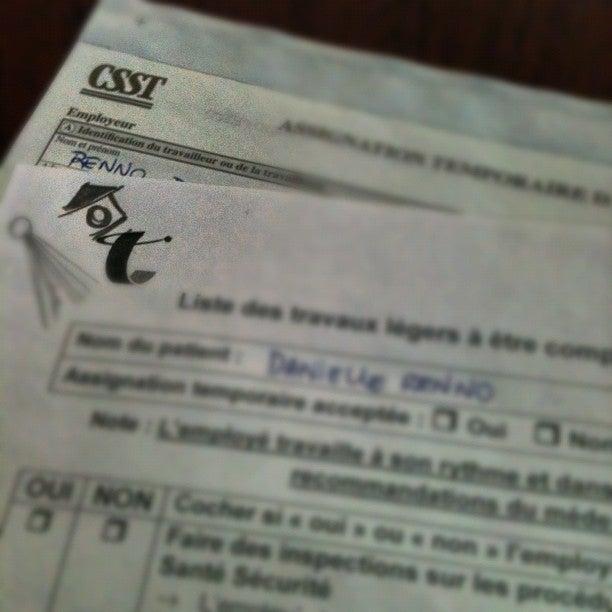 Clinique de Physiothérapie Urgence Rive Sud