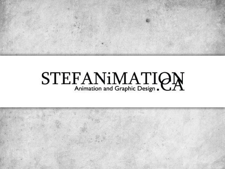 Stefanimation.ca :: Animation & Graphic Design 2