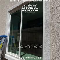 High Shine Exterior Cleaning
