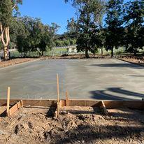 custom concrete works