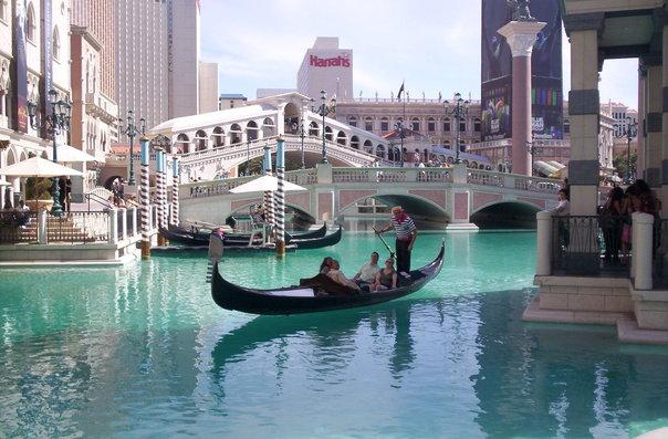 Gondola Ride at the Venetian