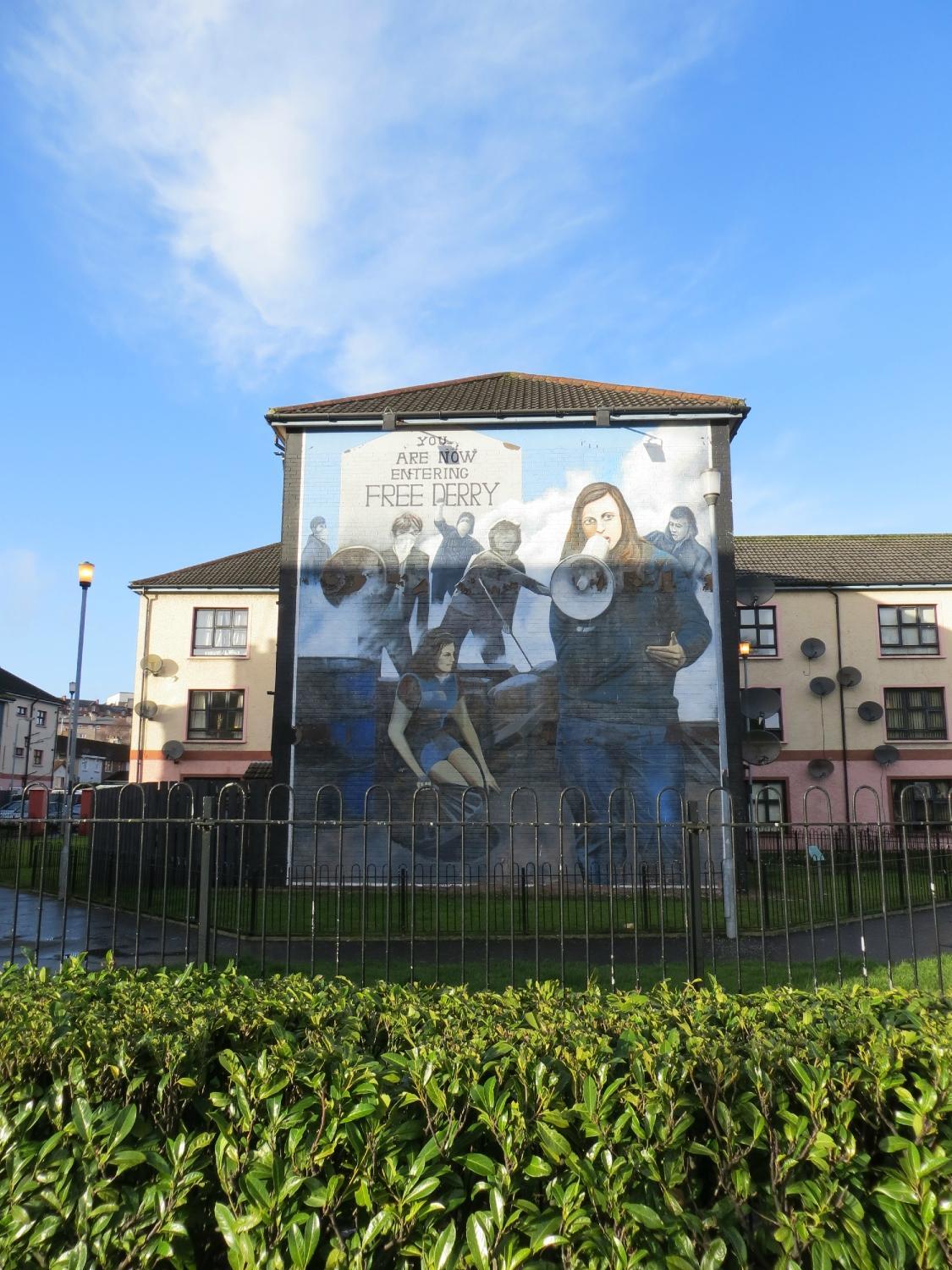 Republican Murals: Bernadette Devlin