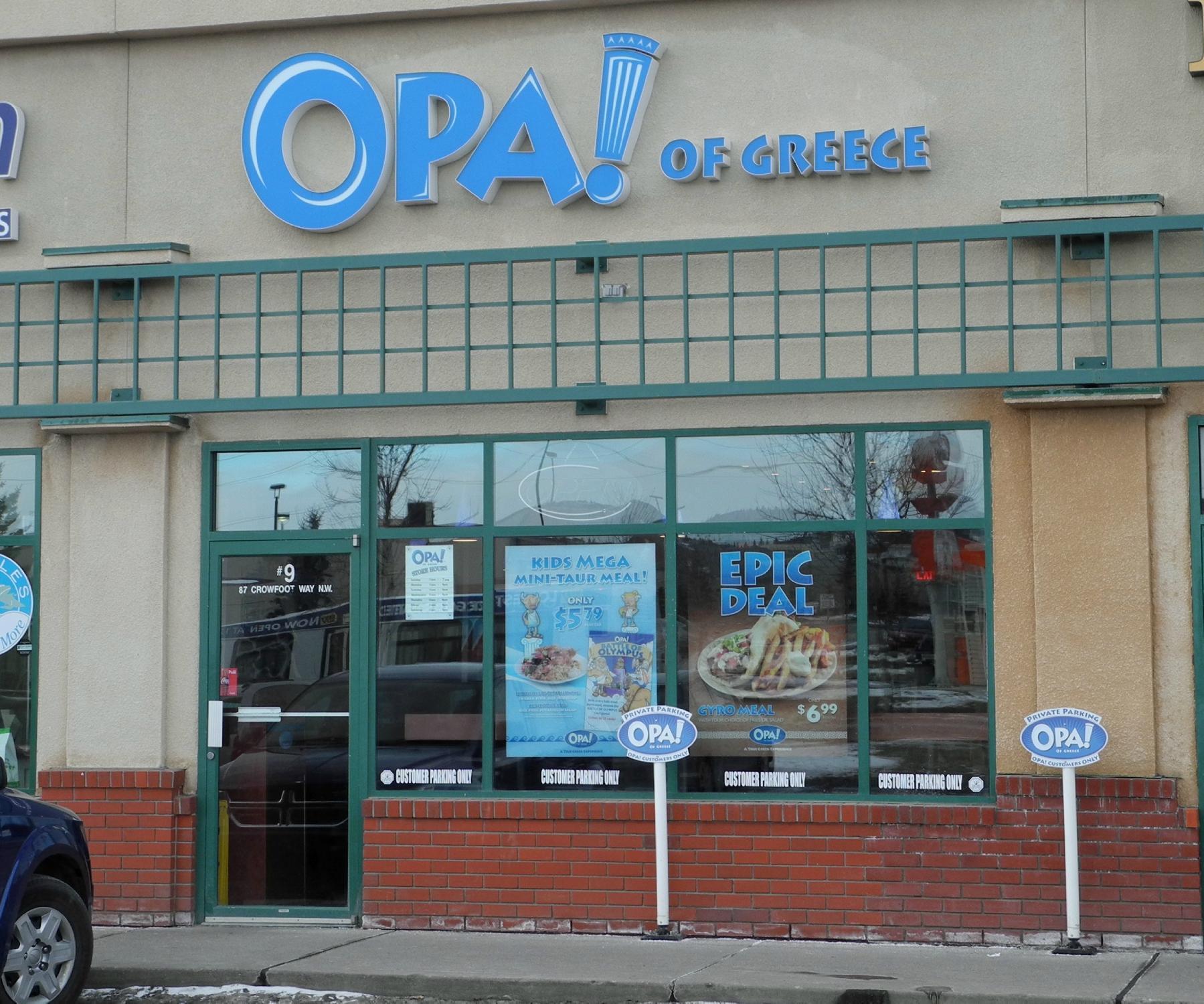 OPA! of Greece Crowfoot