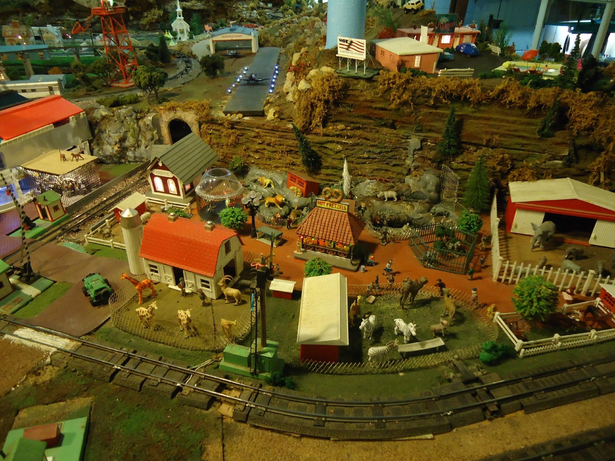 Toy Train Barn