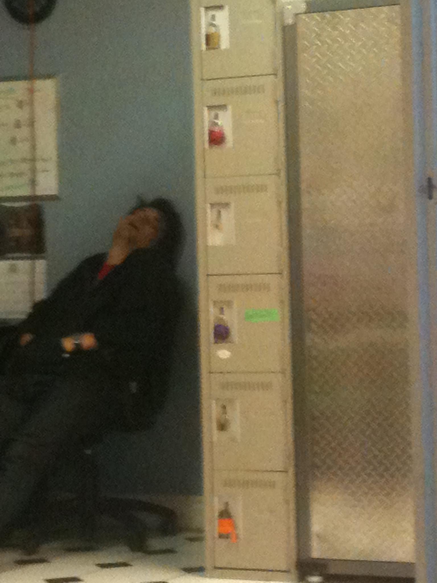 Backpackers on Dundas