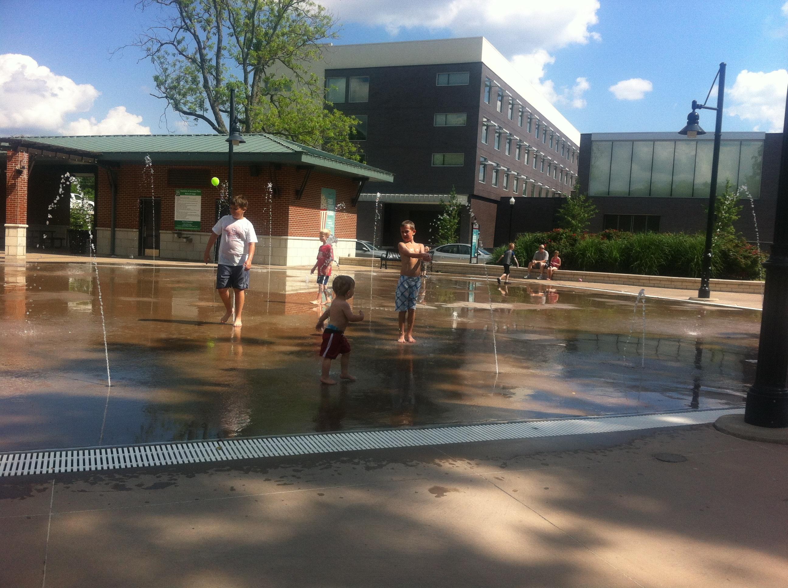 Lawrence Plaza Ice Rink and Splash Park