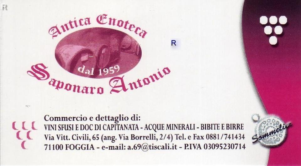 Antica Enoteca Saponaro Antonio