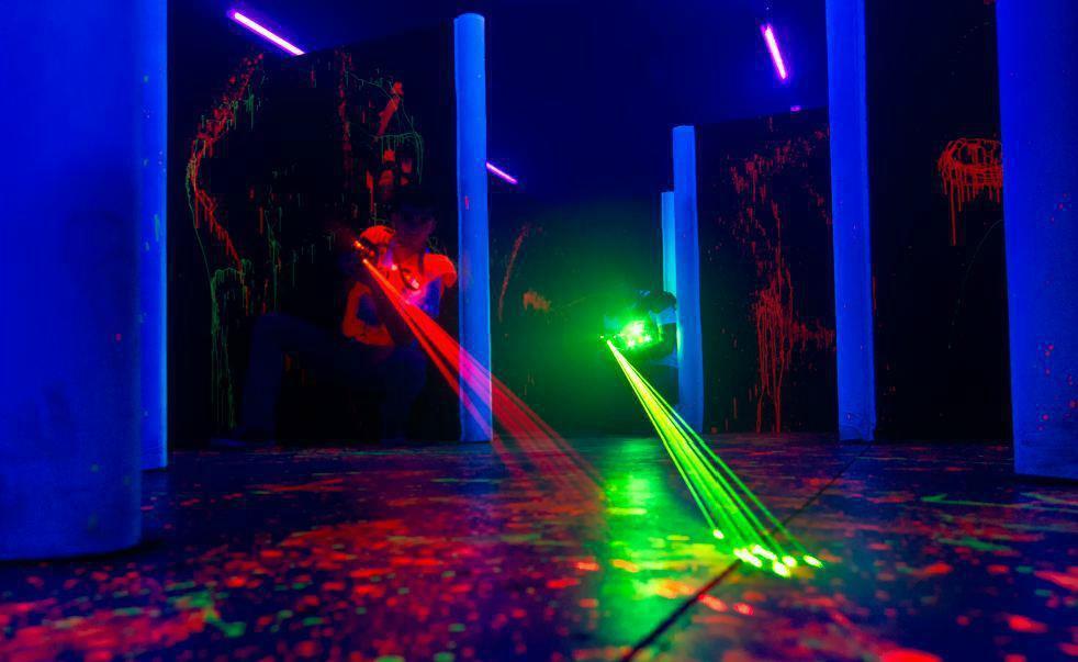 Q-Fun Laser Game