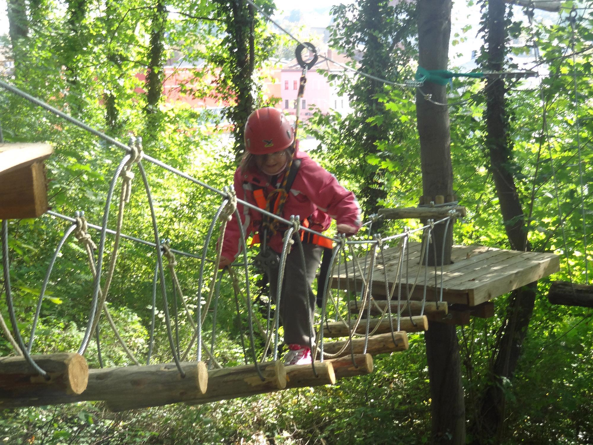 Der Kletterwald Pößneck