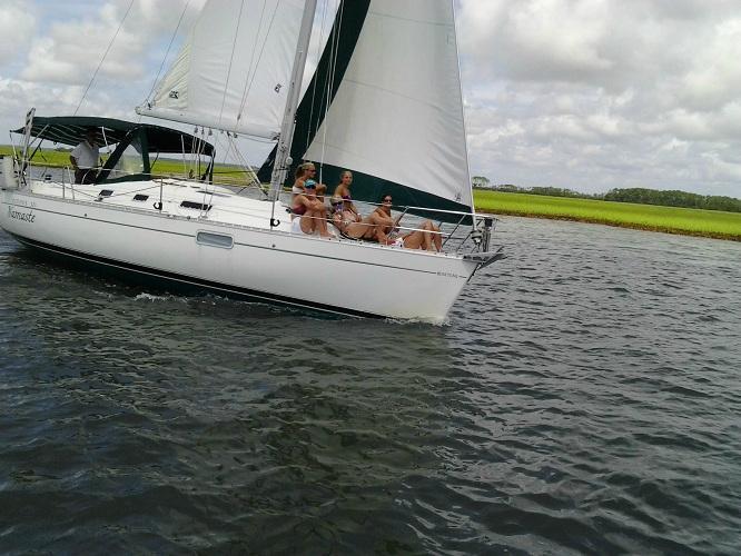 Sailing The Edge Of America - Folly Beach