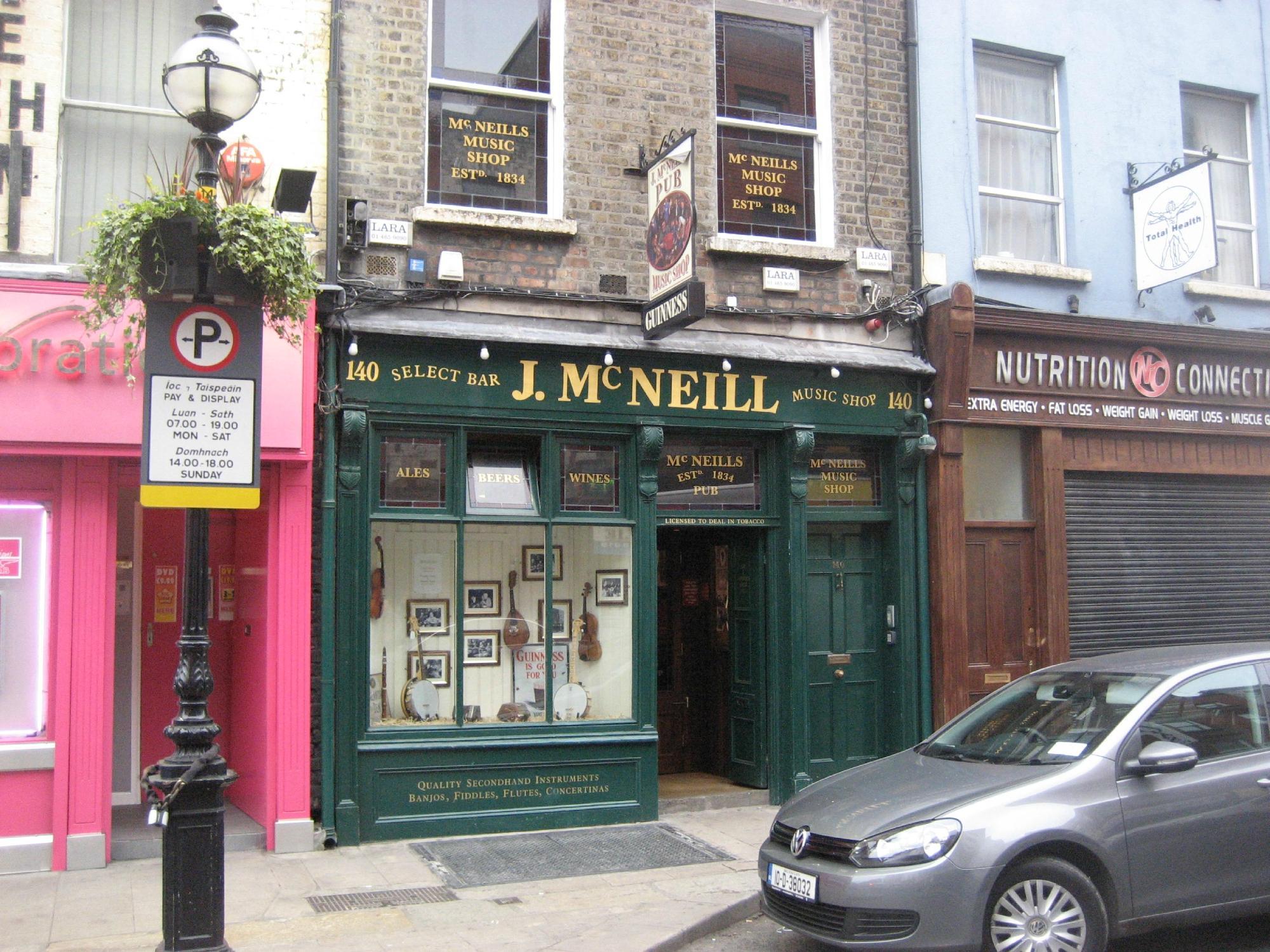 McNeills Pub Sessions, Capel St