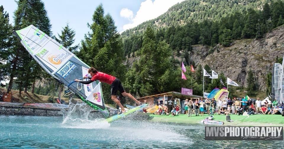 Windsurfing Silvaplana