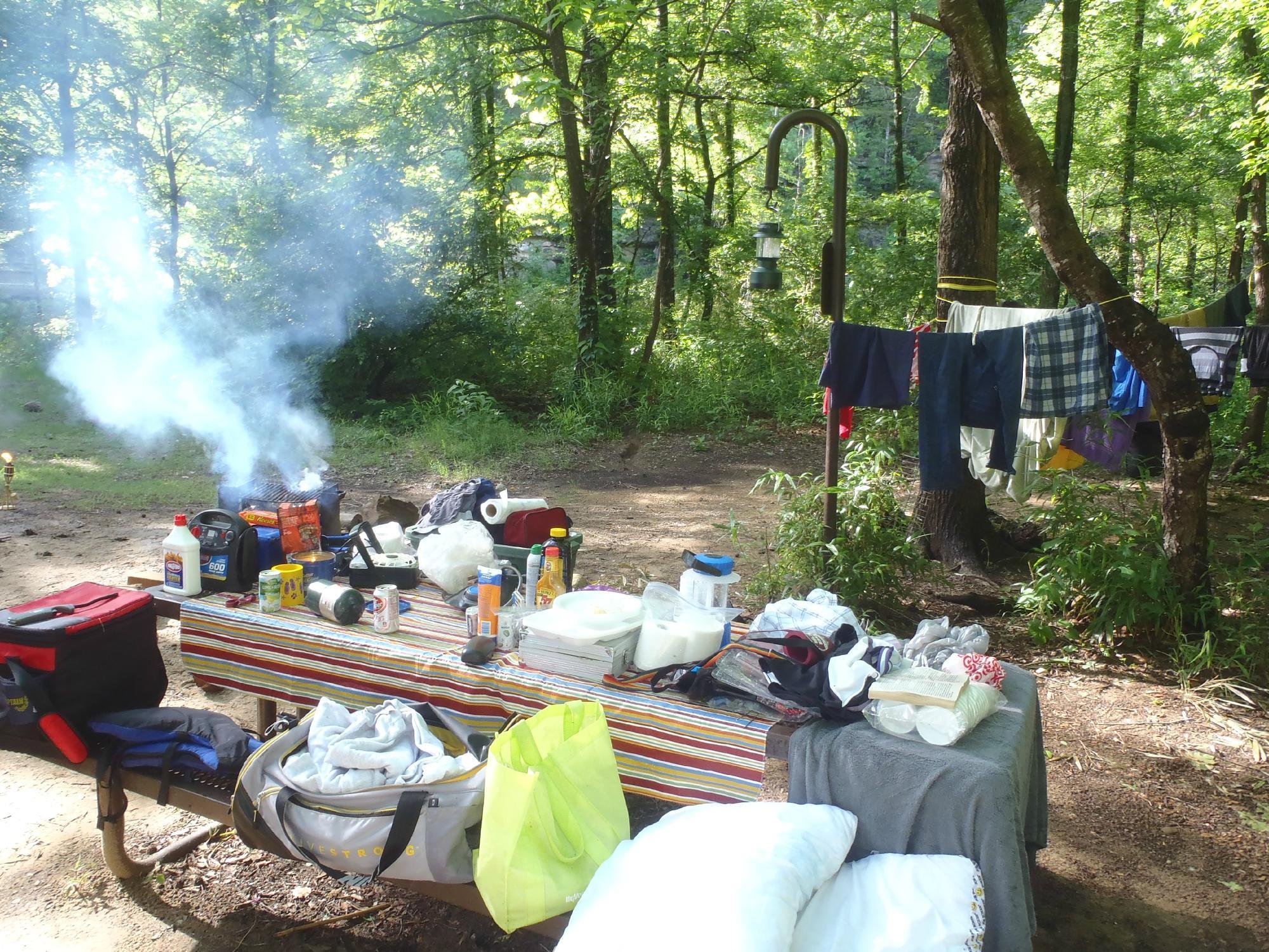 Buffalo National River Kyle's Landing Campground