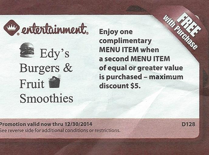 Edy's Burger