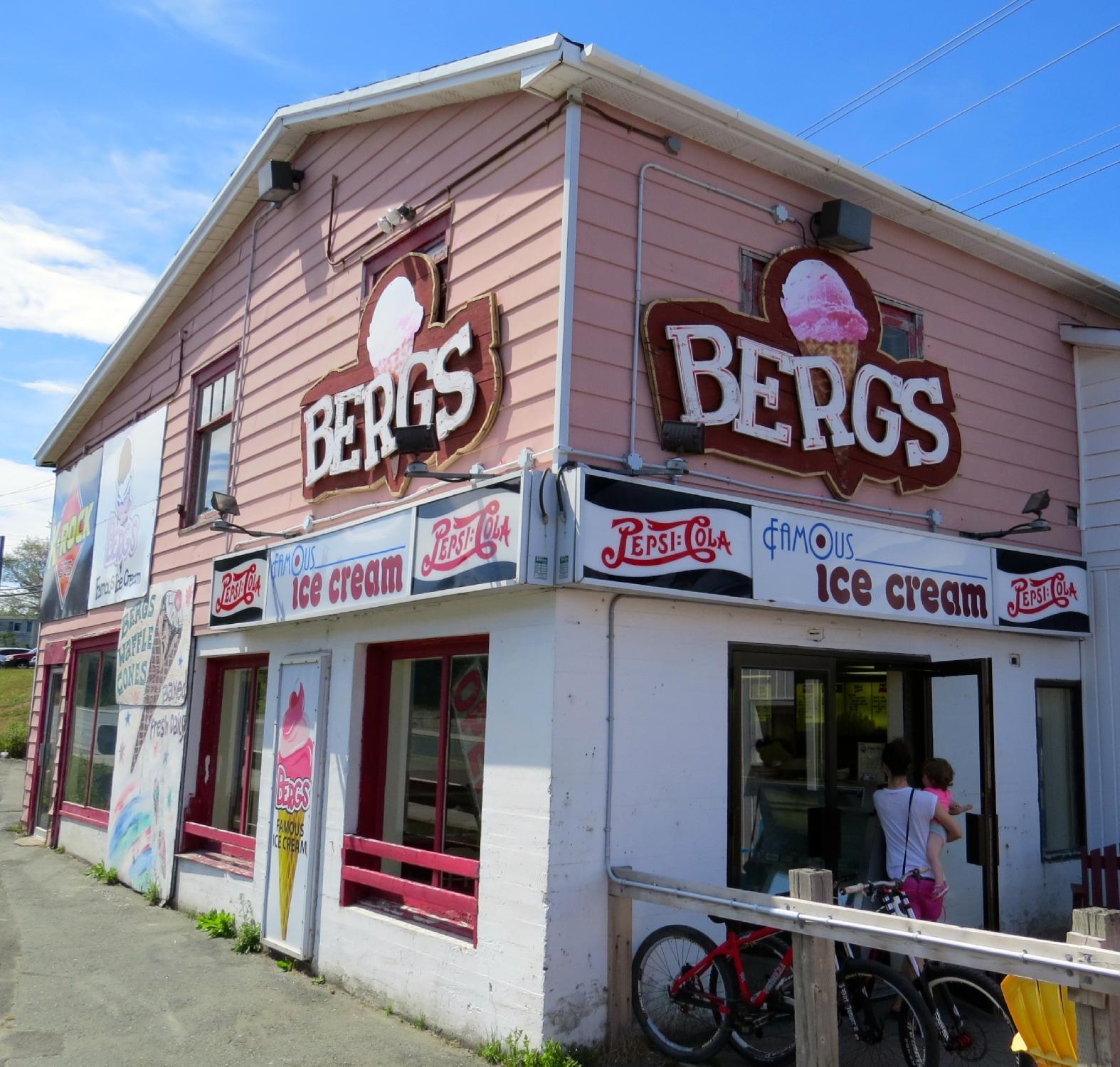 Berg's Famous Ice Cream