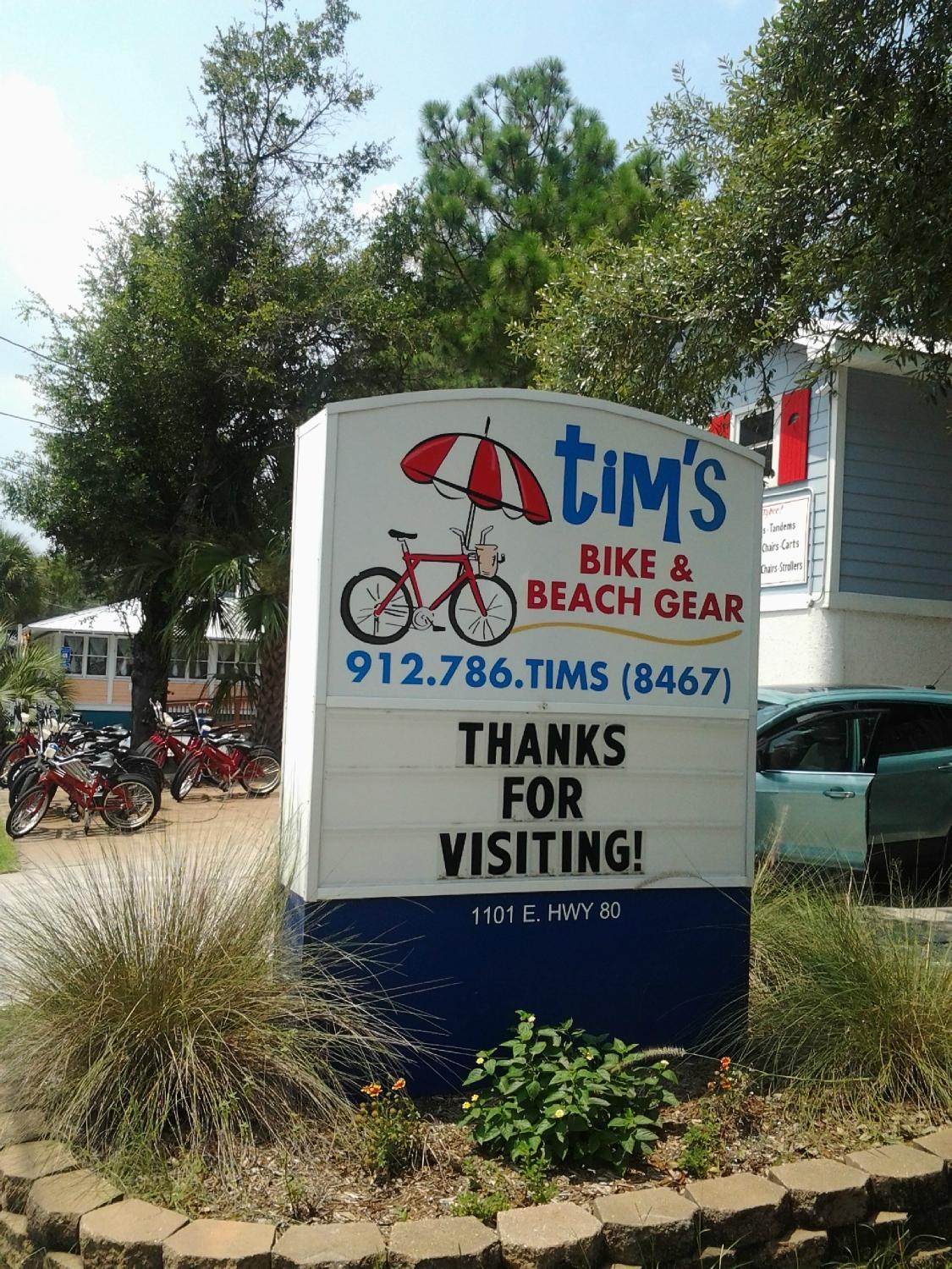 TIMS Bikes Beach & Disc Golf