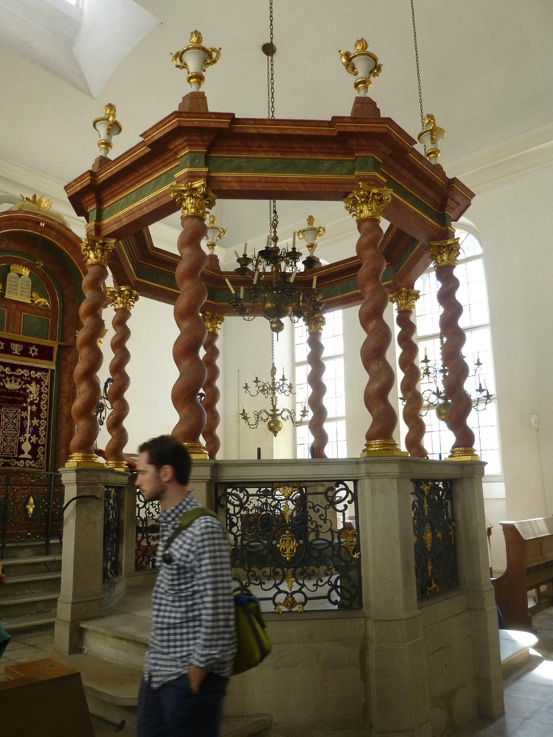 Die Synagoge in Ansbach