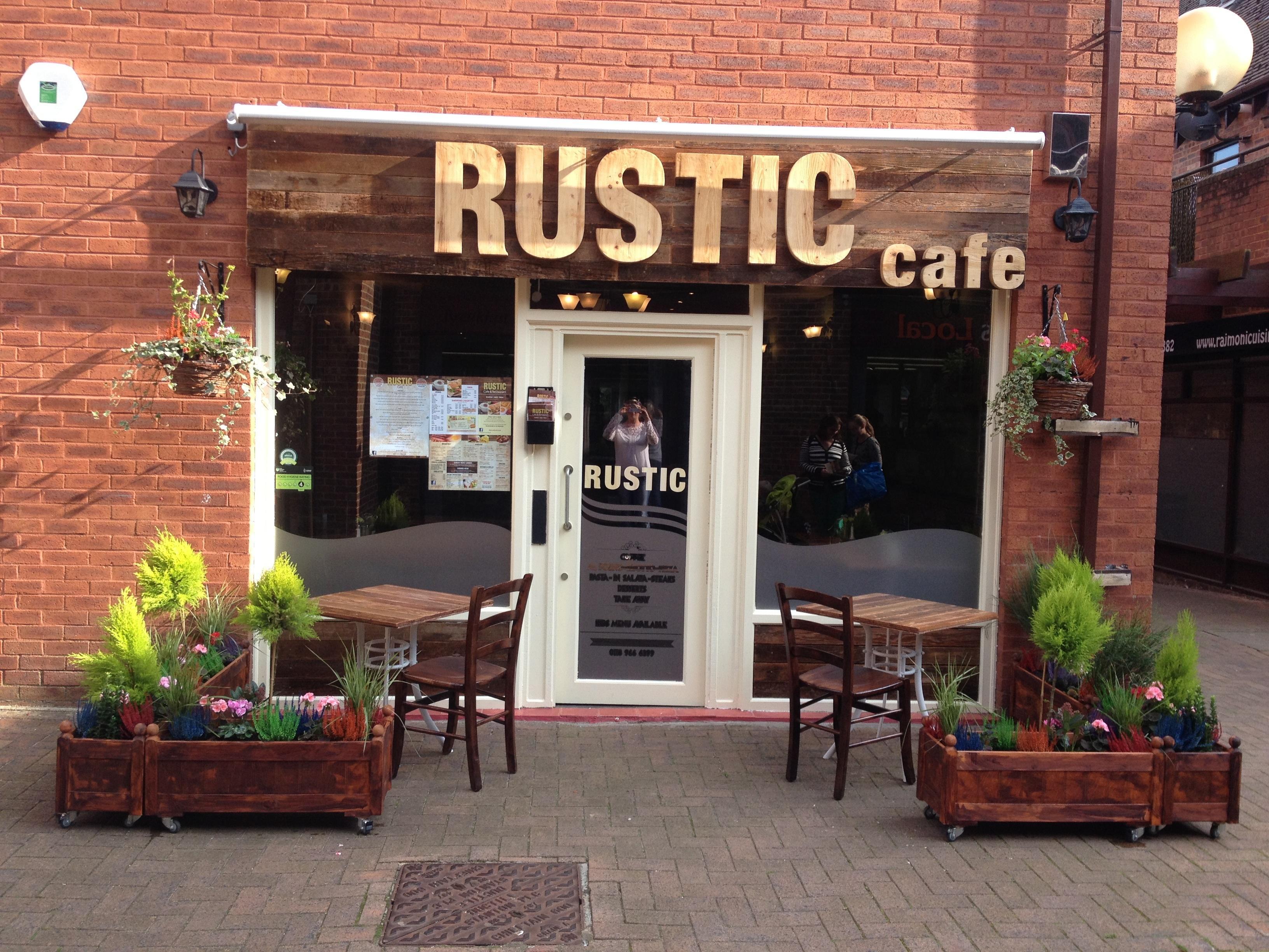Rustic cafe