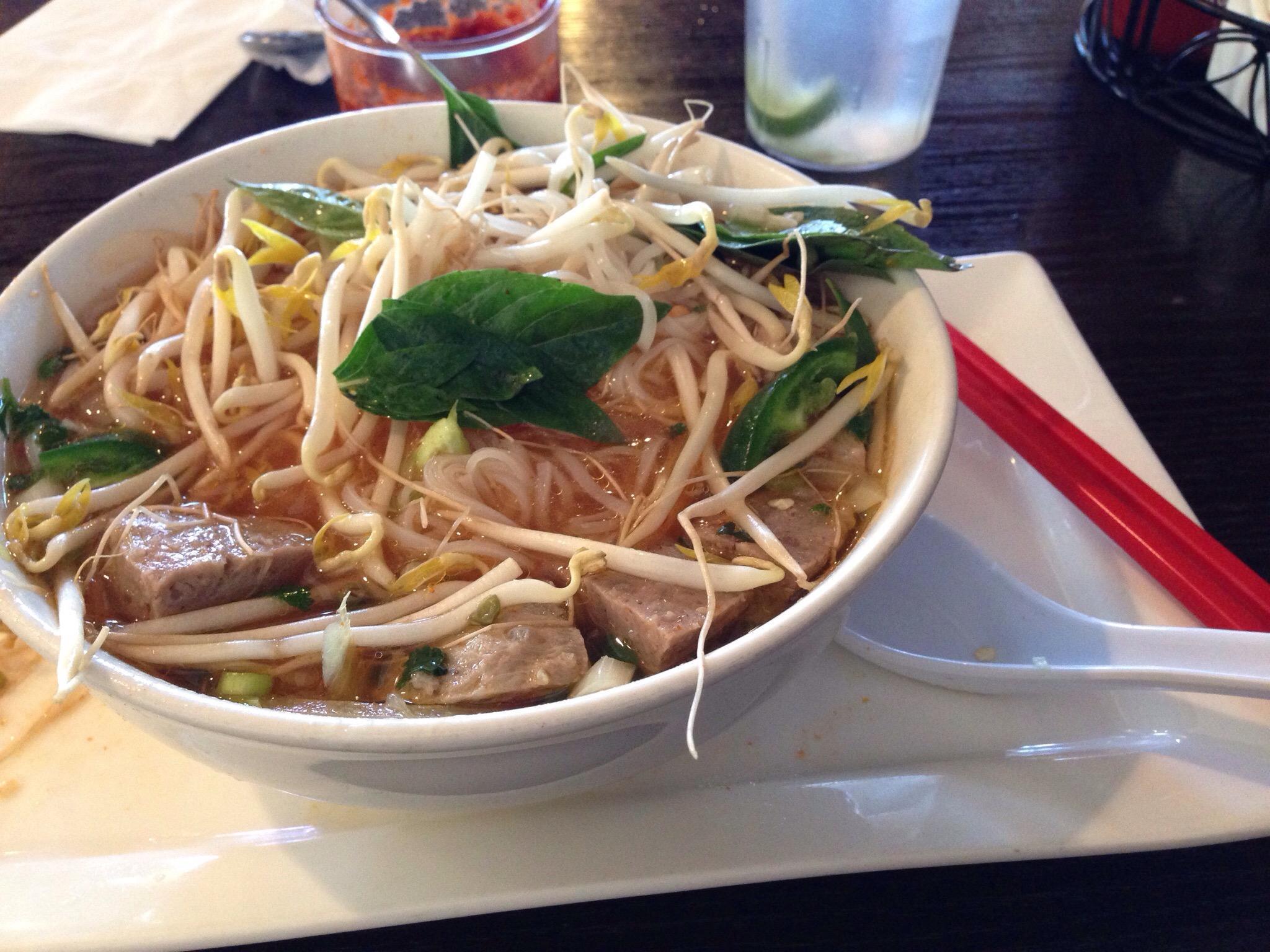 Noodles At Boba Tea House