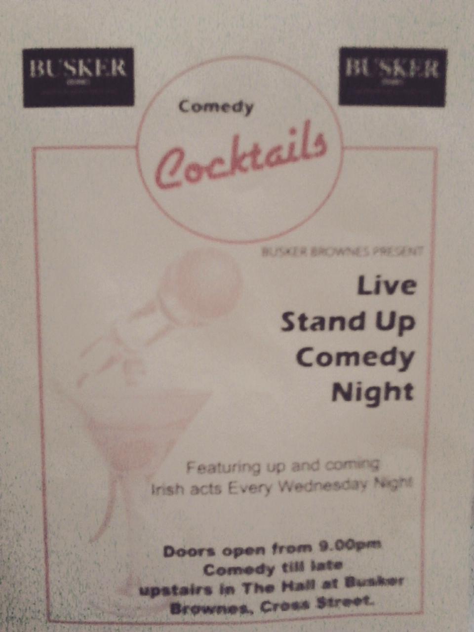 Comedy Cocktails
