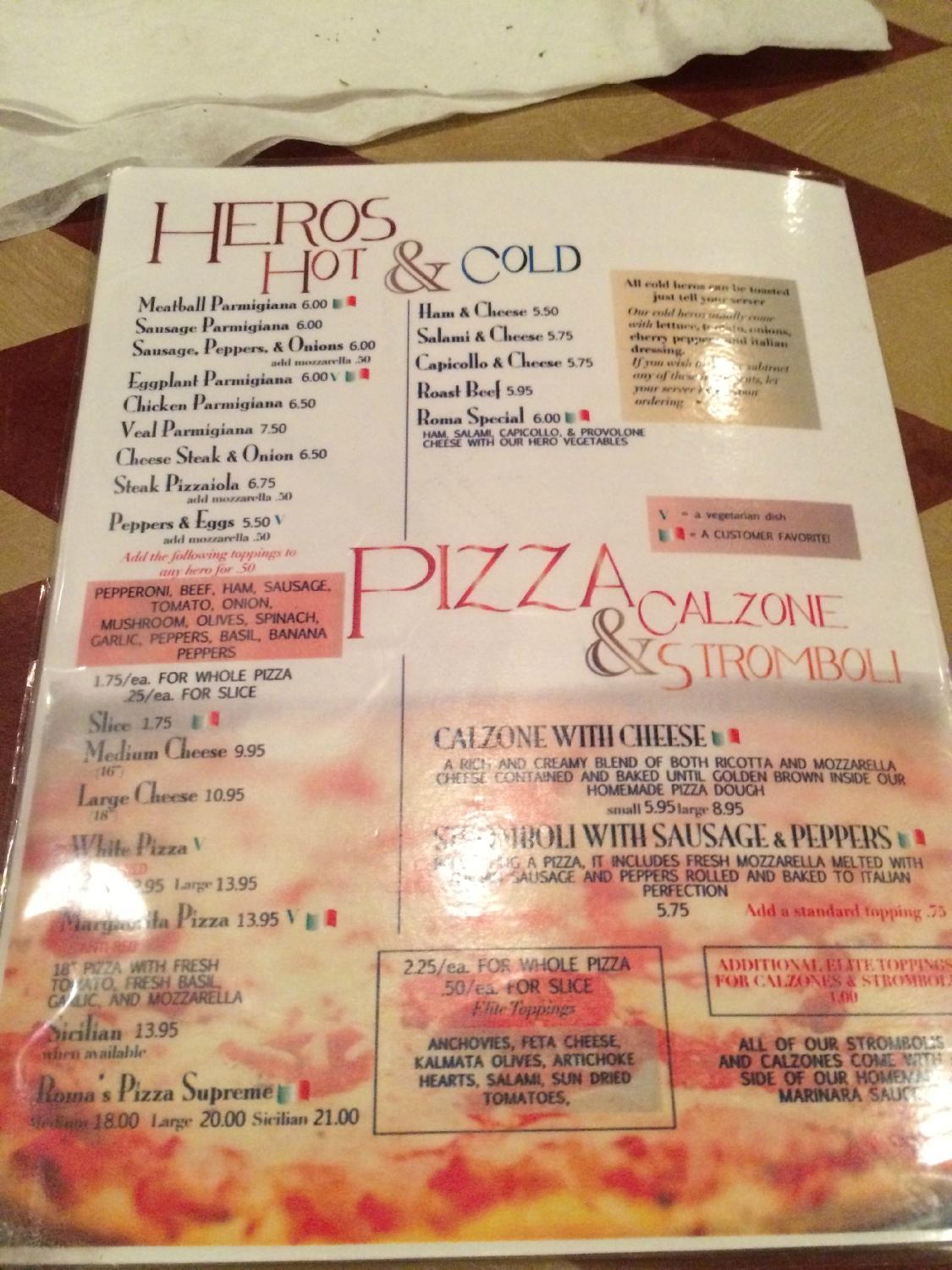 Roma Pizza & Restaurant
