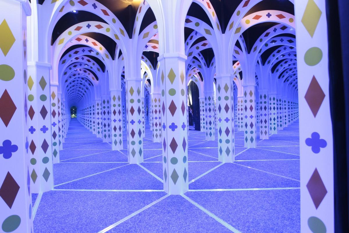 Mirror Maze at Hamleys toy shop ( in City centre )