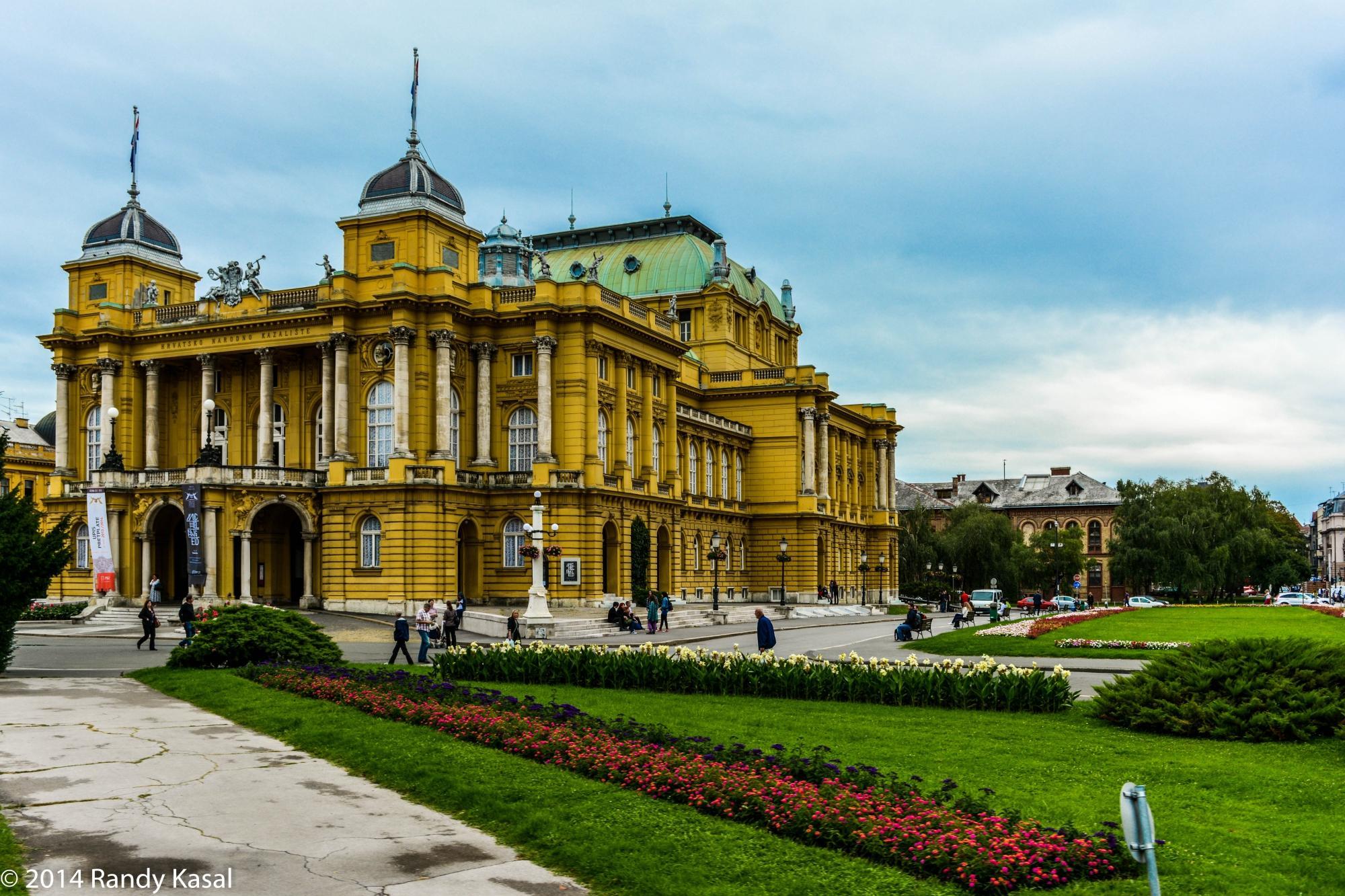 Croatian National Theatre in Zagreb