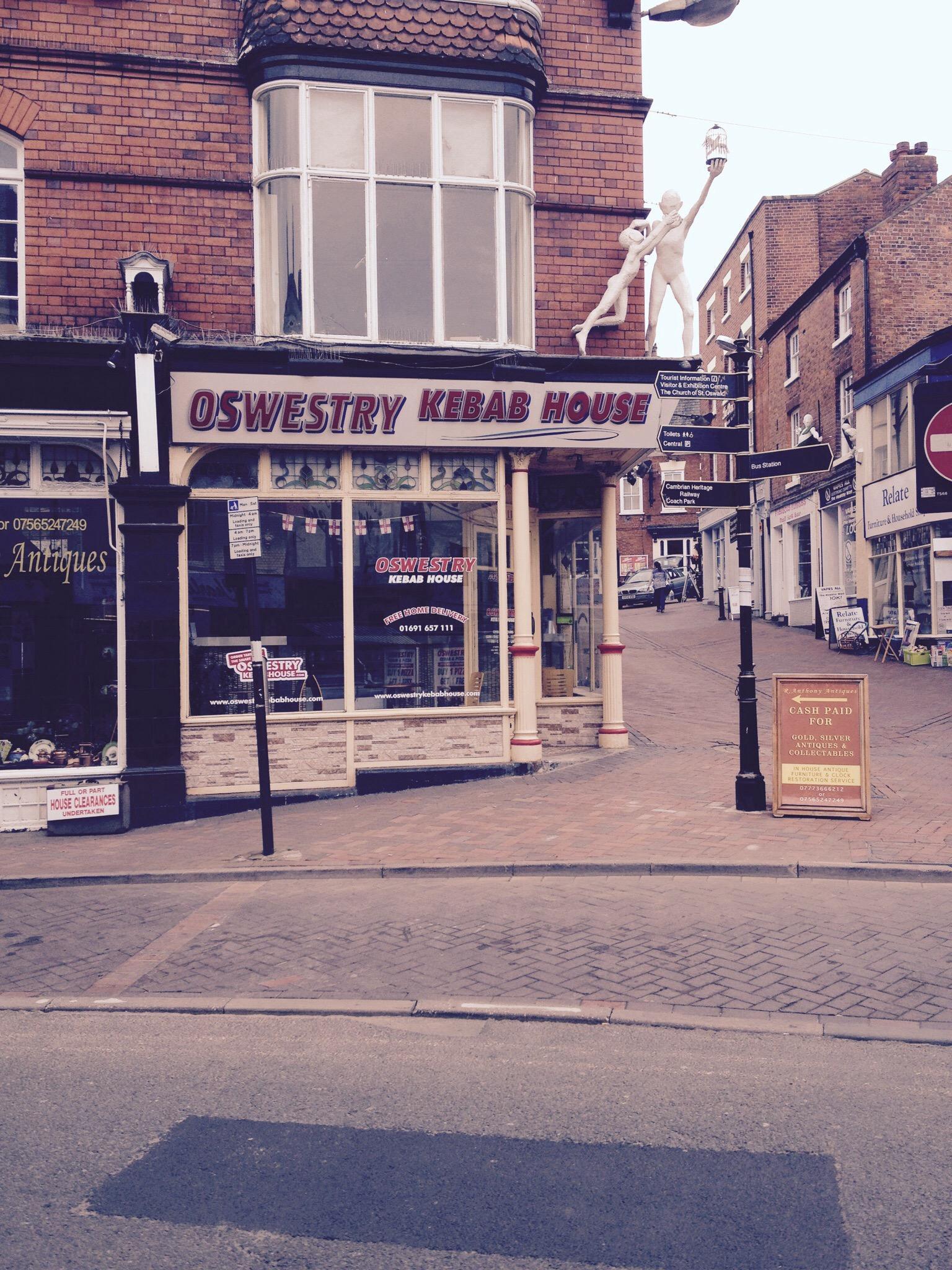 Oswestry kebab house