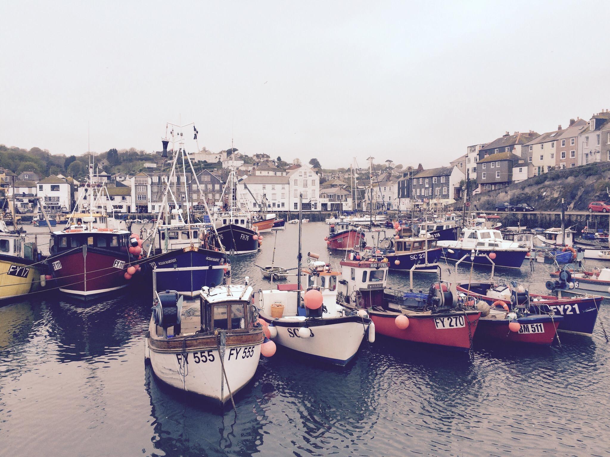 Mevagissey Harbour Wall